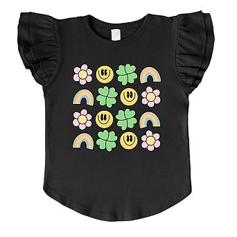 Simply Sage Market Patriotic Bows Stacked Coquette Garment Dyed Tee