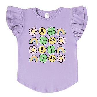 Simply Sage Market Patriotic Bows Stacked Coquette Garment Dyed Tee