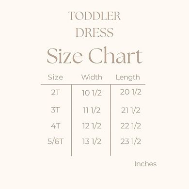 Lucky Typewriter Toddler Girl Dress