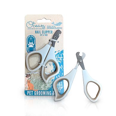 Precious Tails Ocean Plastic by PT Gray Pet Nail Clipper