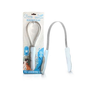 Precious Tails Ocean Plastic by PT Gray Pet Deshedding Blade