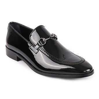 Edroy Patent Leather Horsebit Buckle Dress Shoes