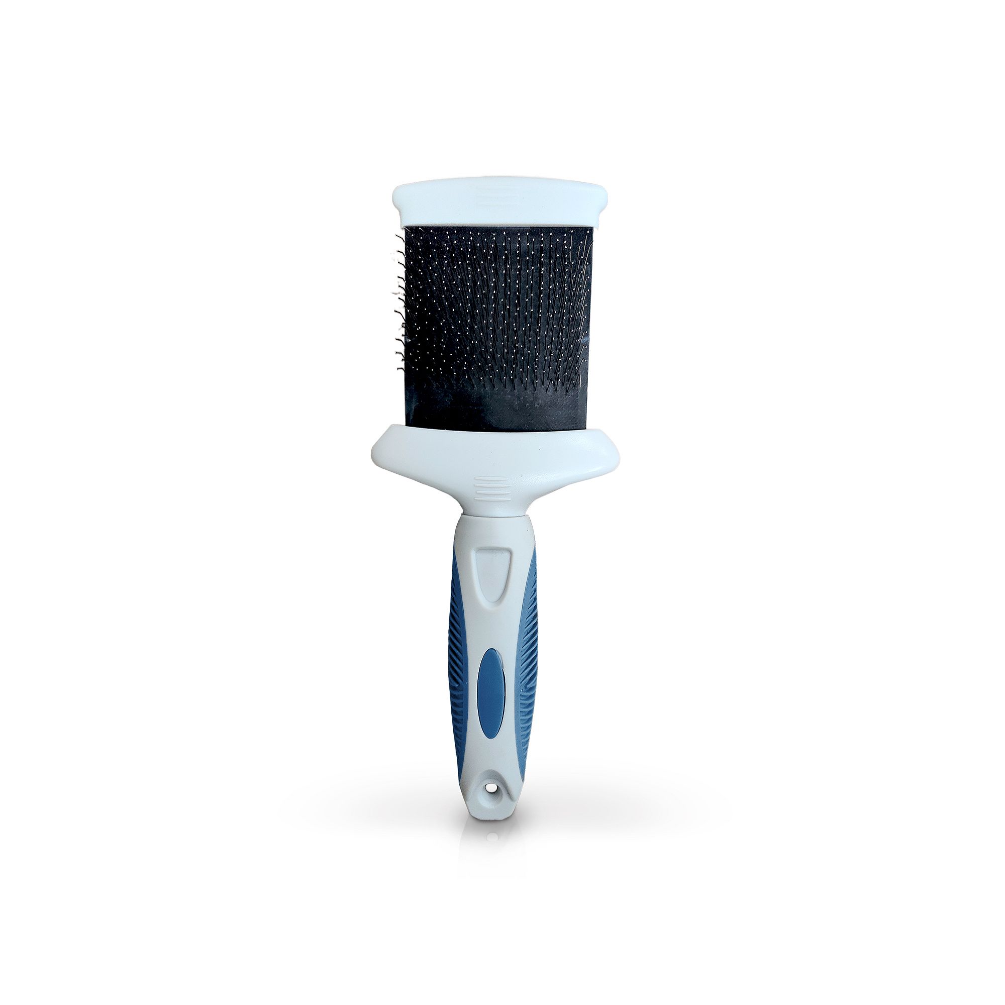 Precious Tails Ocean Plastic by PT Gray Double-Sided Flexible Pet Slicker B