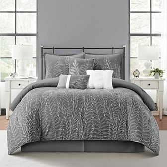 Nanshing Alicia 7 pc Leaves Comforter Set