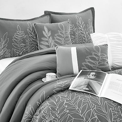 Nanshing Alicia 7-pc. Leaves Comforter Set