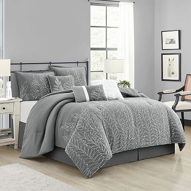 Nanshing Alicia 7-pc. Leaves Comforter Set