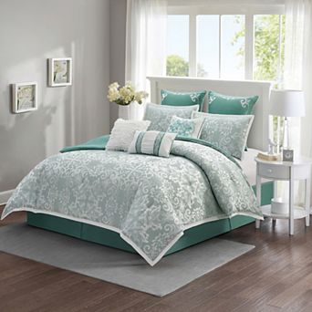 Nanshing Barvina 9 pc Damask Comforter Set