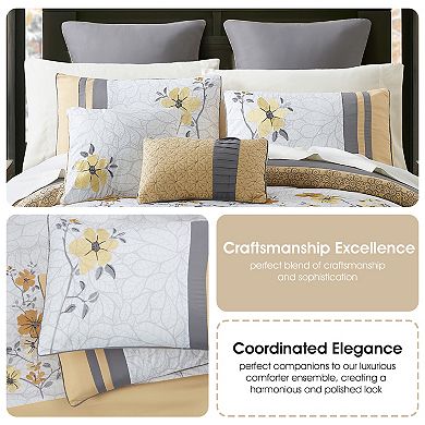 Nanshing Candice 12-pc. Floral Comforter Set