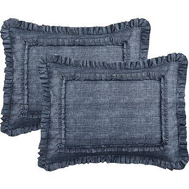 Nanshing Francis 10-pc. Denim Print Comforter Set