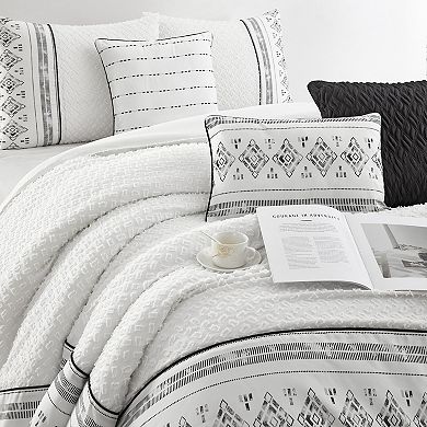 Nanshing Gordinia 7-pc. Geometric Comforter Set