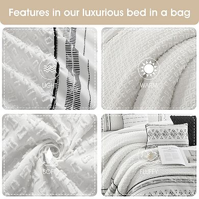 Nanshing Gordinia 7-pc. Geometric Comforter Set