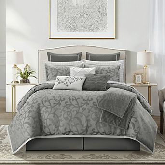 Nanshing Johnella 14 pc Jacquard Comforter Set