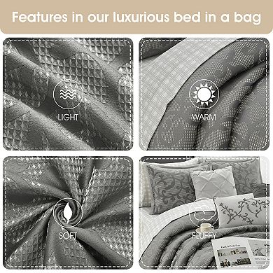 Nanshing Johnella 14-pc. Jacquard Comforter Set