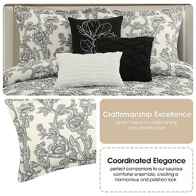 Nanshing Maybole 7-pc. Floral Comforter Set