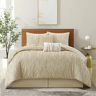 Nanshing Pallada 6 pc Floral Comforter Set