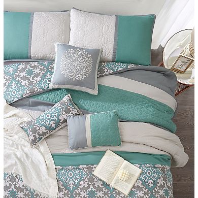Nanshing Reina 7-pc. Damask Comforter Set