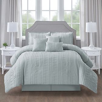 Nanshing Katniss 7 pc Leaves Comforter Set