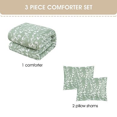 Nanshing Marilla Leaves Comforter Set