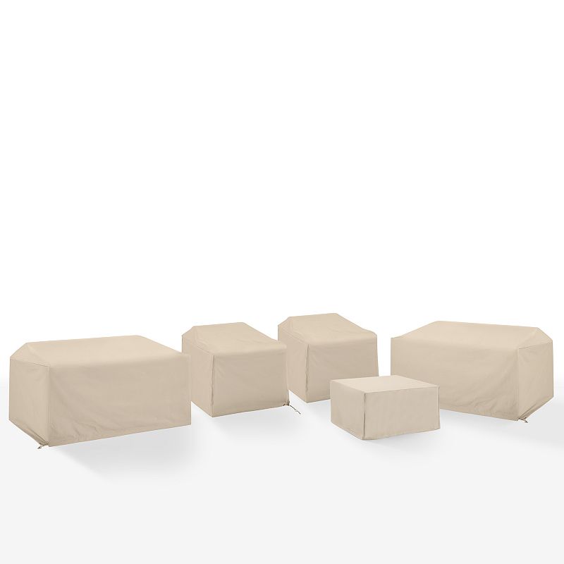 Crosley Furniture 5-pc. Outdoor Sectional Furniture Cover Set