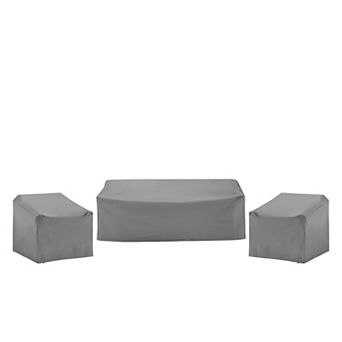 Crosley Furniture 3 pc Outdoor Furniture Cover Set