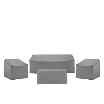 Crosley Furniture 4 pc Outdoor Furniture Cover Set