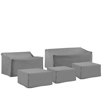 Crosley Furniture 5 pc Outdoor Sectional Furniture Cover Set