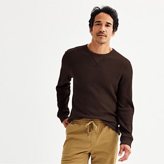 Men's Sonoma Goods For Life® The Essential Long Sleeve Waffle Tee
