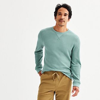 Men's Sonoma Goods For Life® The Essential Long Sleeve Waffle Tee