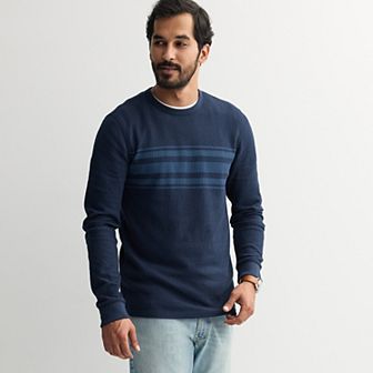 Men's Sonoma Goods For Life® The Essential Long Sleeve Waffle Tee