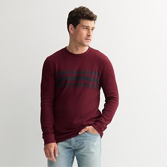 Men's Sonoma Goods For Life® The Essential Long Sleeve Waffle Tee