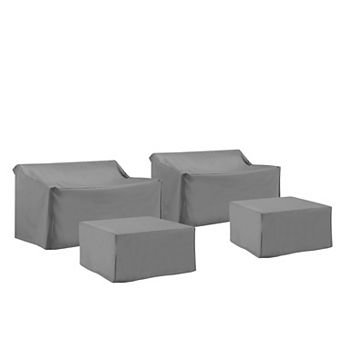Crosley Furniture 4 pc Outdoor Sectional Furniture Cover Set