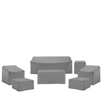 Crosley Furniture 7 pc Outdoor Furniture Cover Set