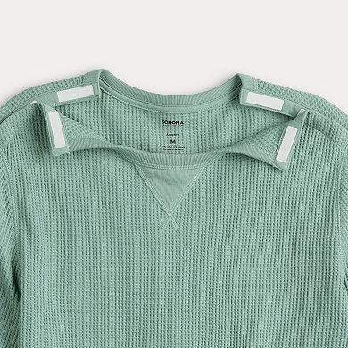 Men's Sonoma Goods For Life® Adaptive Long Sleeve Crewneck Tee