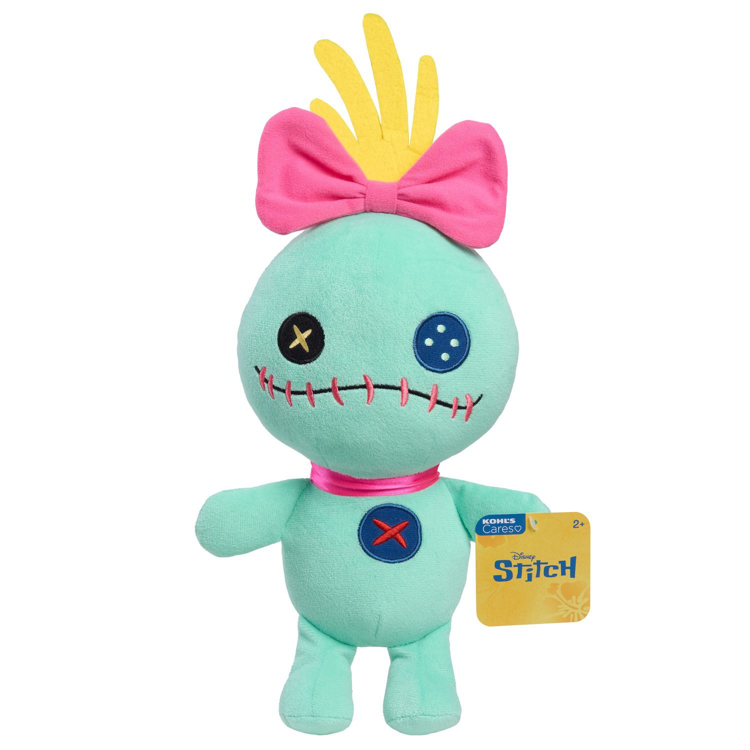 Детские мягкие игрушки Kohl's Cares Disney’s Stitch Large Plush Scrump Toy