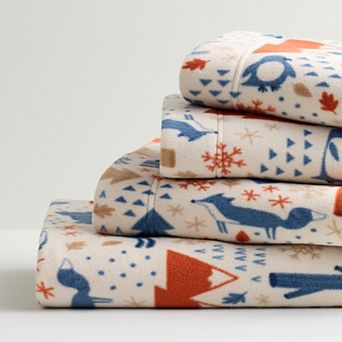 Cuddl Duds® Fleece Sheet Set with Pillowcases