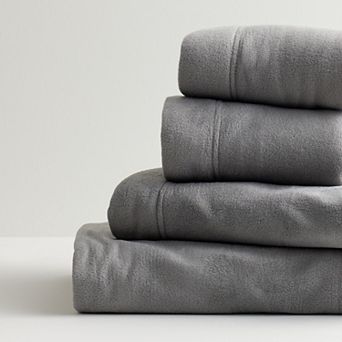 Cuddl Duds® Fleece Sheet Set with Pillowcases