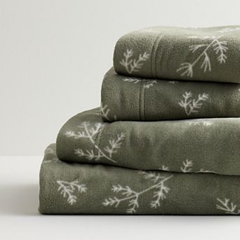 Cuddl Duds® Fleece Sheet Set with Pillowcases