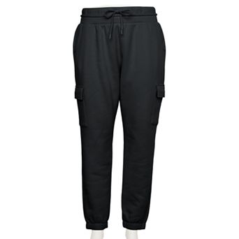 Plus Size Tek Gear® Ultrasoft Fleece Cargo Joggers