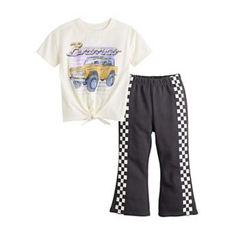 Baby & Toddler Girls Grayson Threads Kids The Label 2 pc Ford Tee & Pants Set