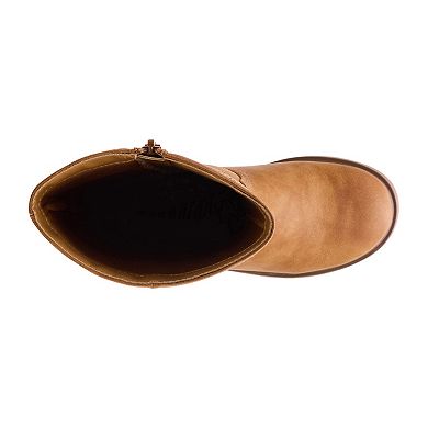 madden girl MROVER Girls' Block Heel Western Boots