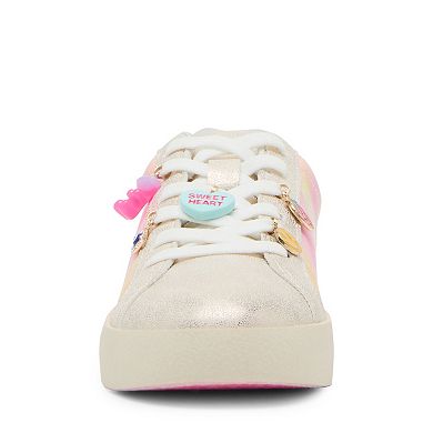 madden girl MMARZA Girls' Lace-Up Casual Sneakers