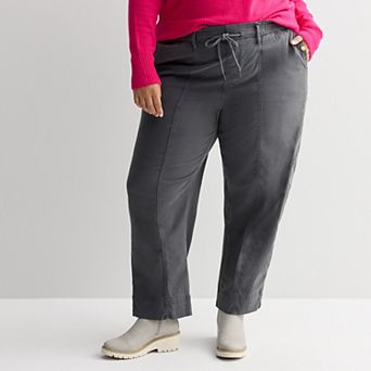 Plus Size Sonoma Goods For Life® Comfort Waist Pants