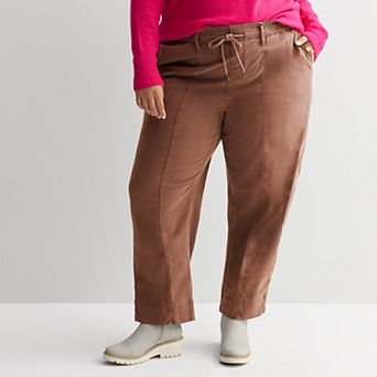 Plus Size Sonoma Goods For Life® Comfort Waist Pants