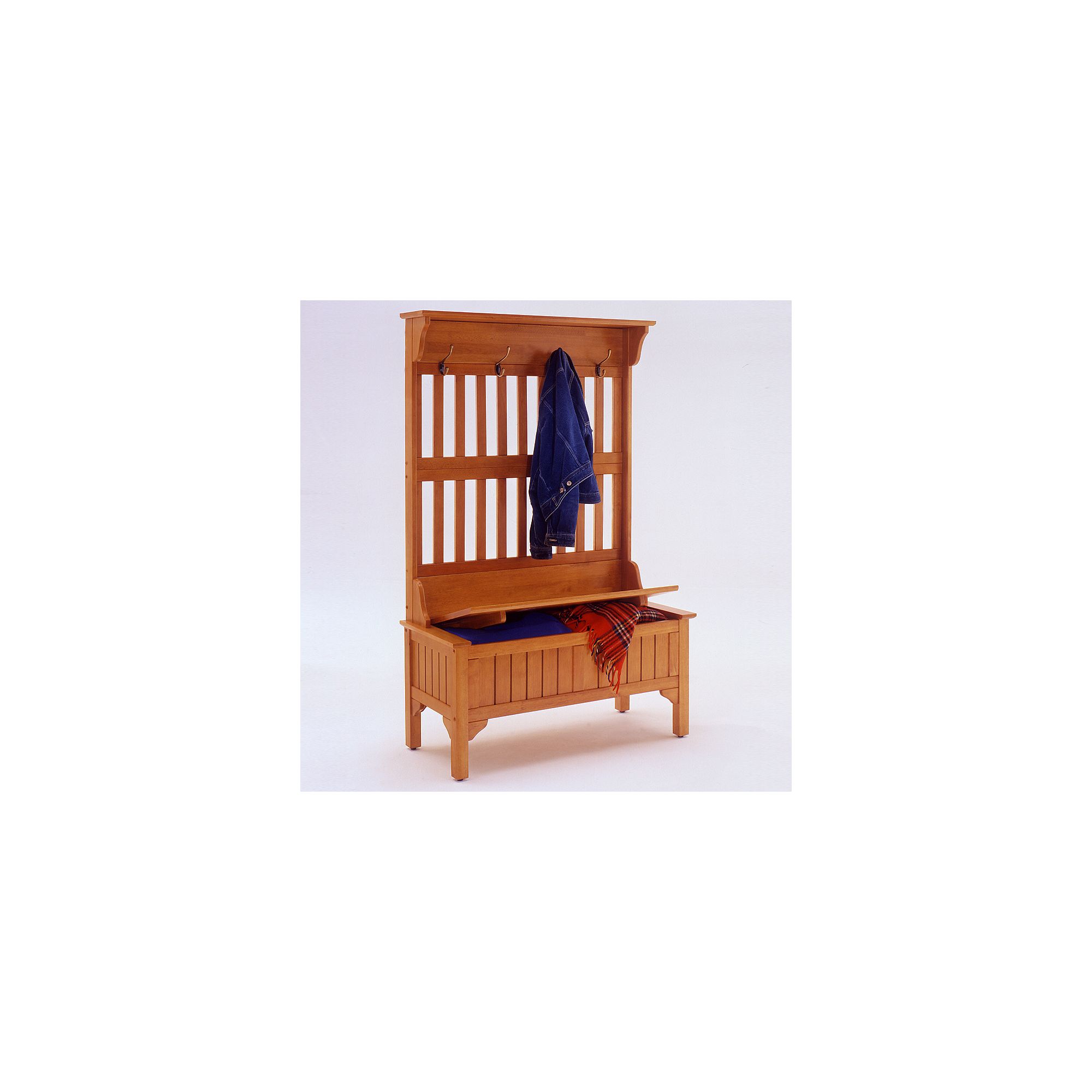 Hall Tree with Storage Bench