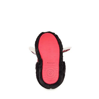 Dearfoams Kids Emery Critter Closed Back Slippers