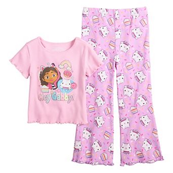 Baby & Toddler Girl Gabby's Dollhouse Hey Gabby Graphic Tee & Pants Set