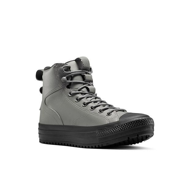 Converse Chuck Taylor All Star City hiker gray Leather Faux Fur Boots 144732C Buy Converse Grey Chuck Taylor All Star Hiker Boots from  main image 3