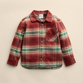 Baby & Toddler Little Co. by Lauren Conrad Long Sleeve Button-Down Overshirt