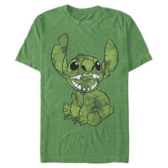 Big & Tall Clover Print Graphic Tee