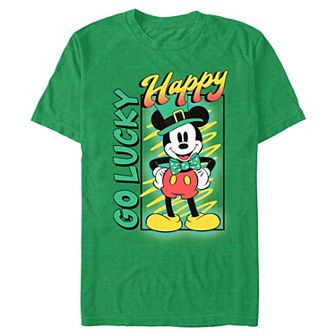 Disney's Mickey Mouse Happy Go Lucky Big & Tall Graphic Tee